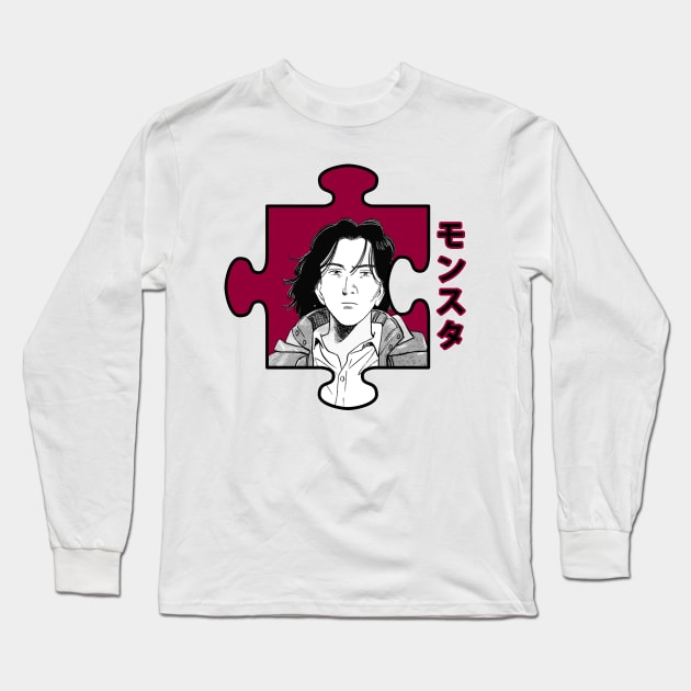 Monster Urasawa Long Sleeve T-Shirt by SirTeealot